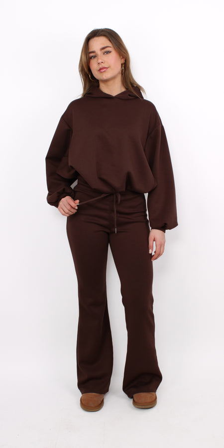 ALL DAY COZY SET - BROWN