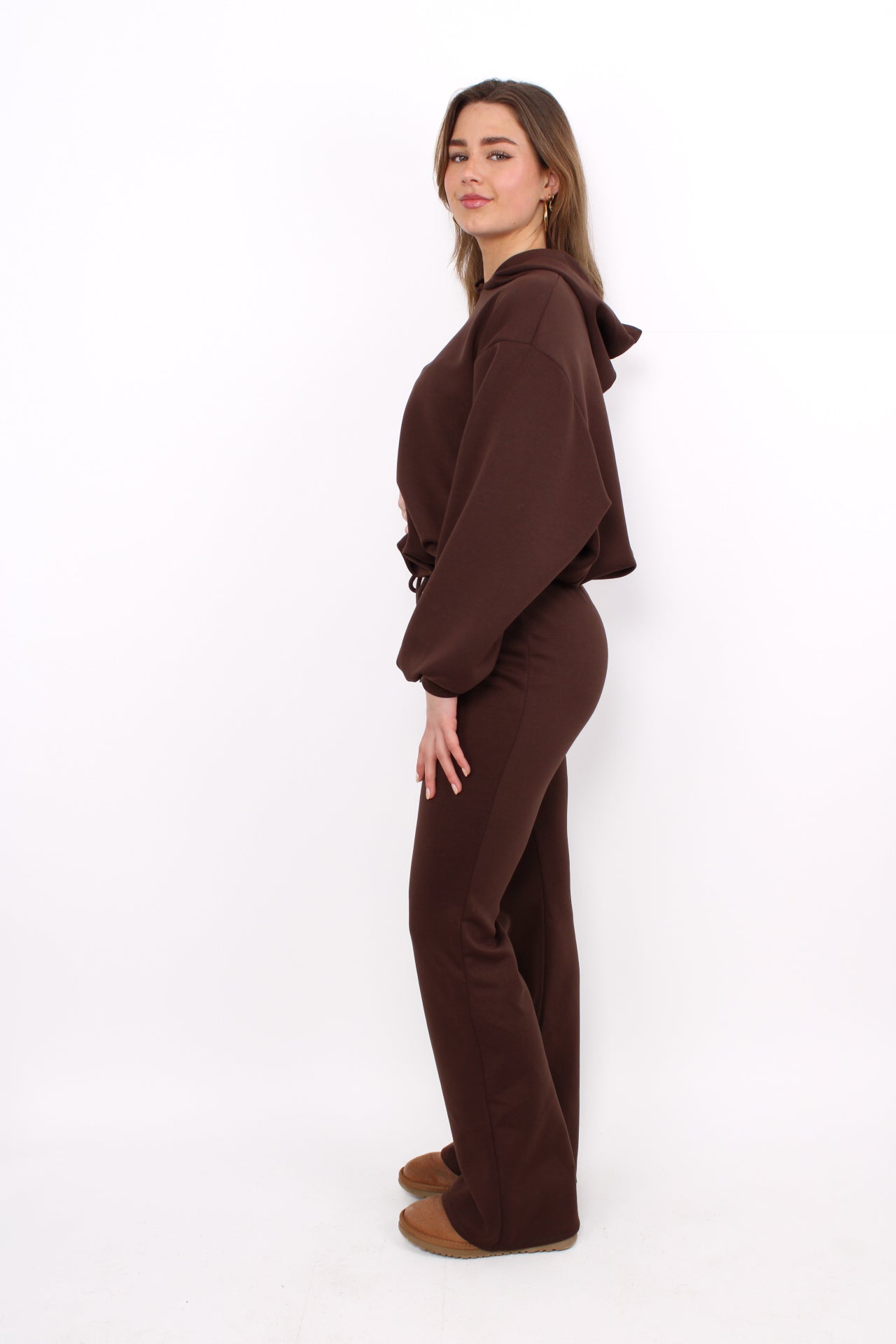 ALL DAY COZY SET - BROWN