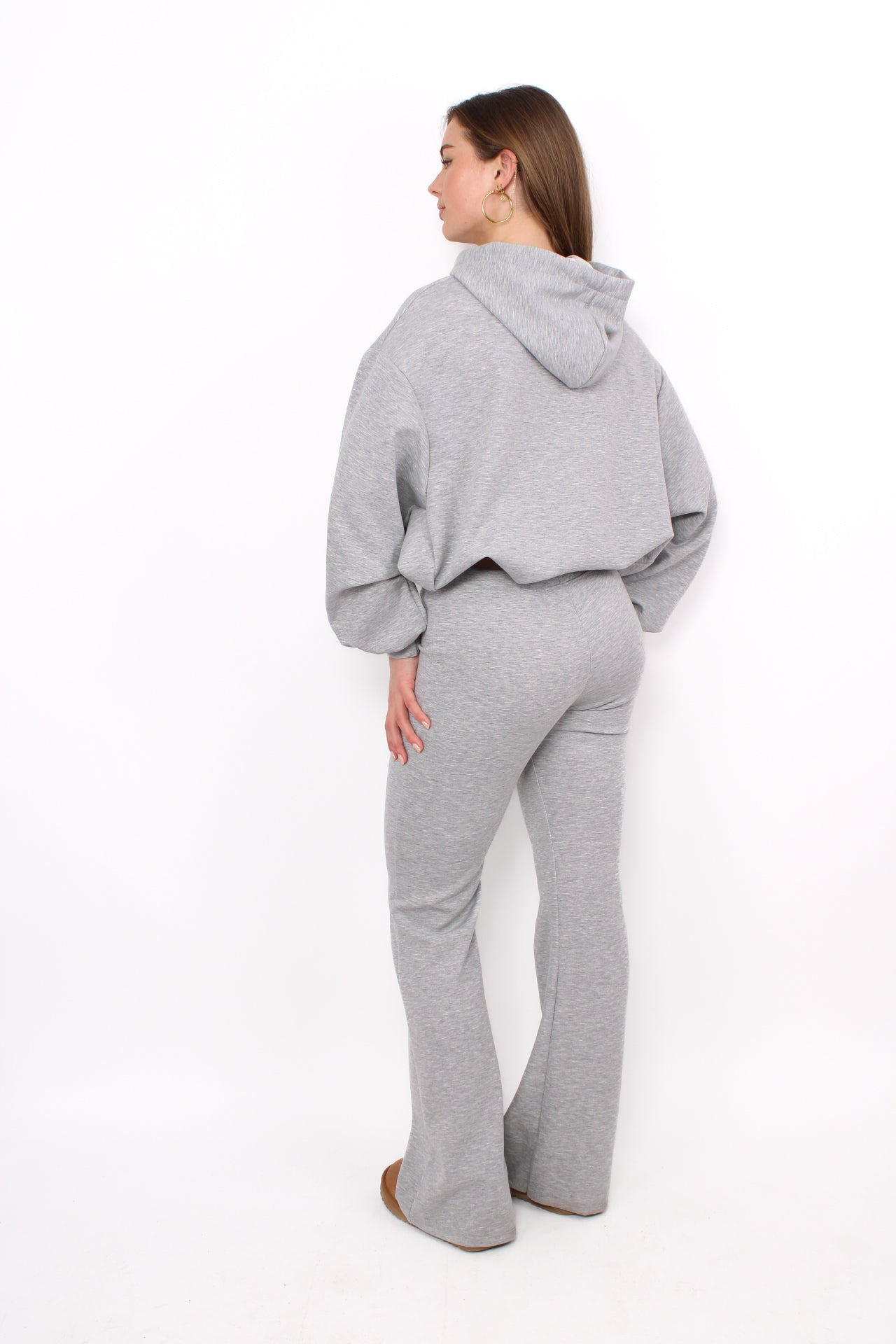 ALL DAY COZY SET - GREY MARL