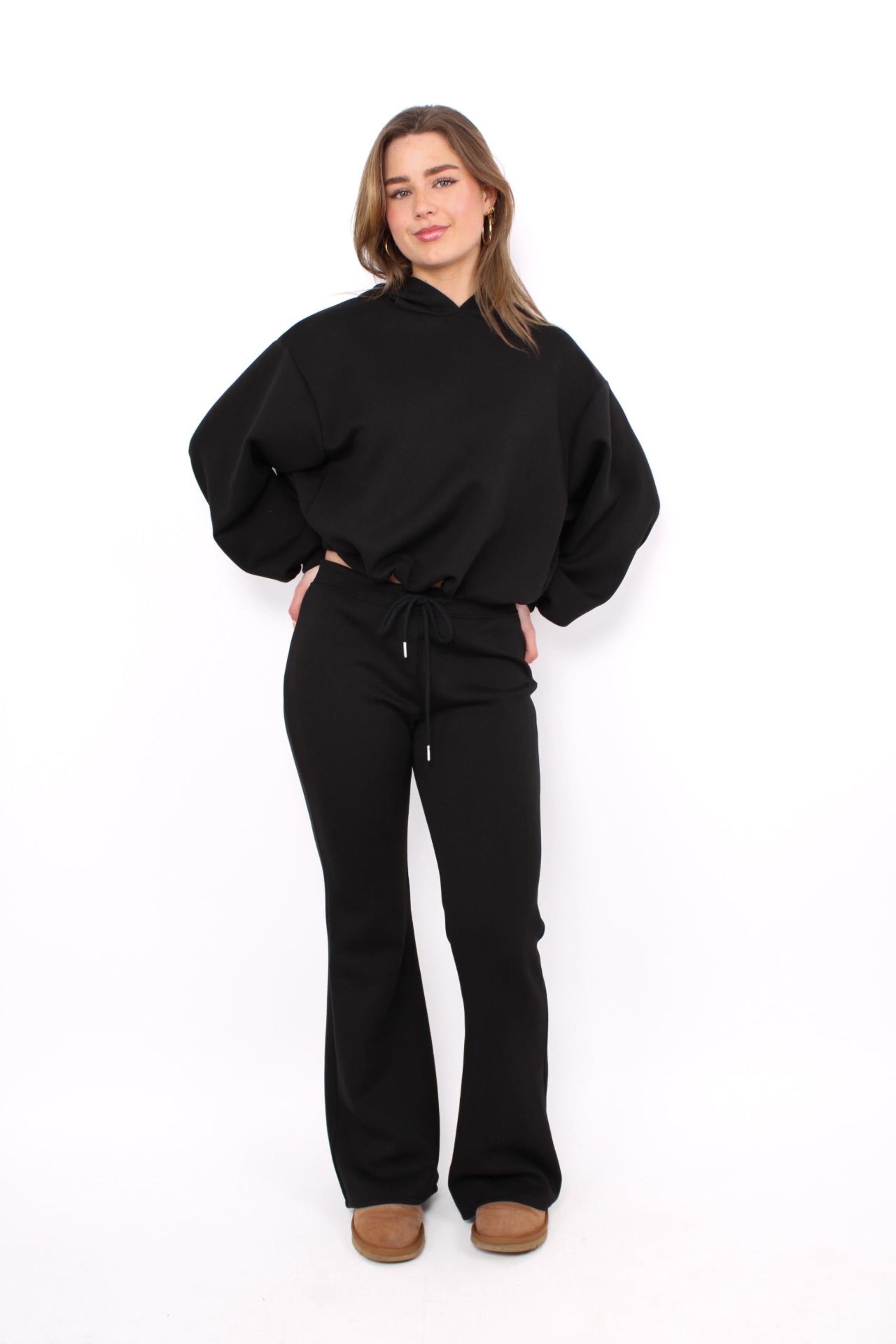 ALL DAY COZY SET - BLACK
