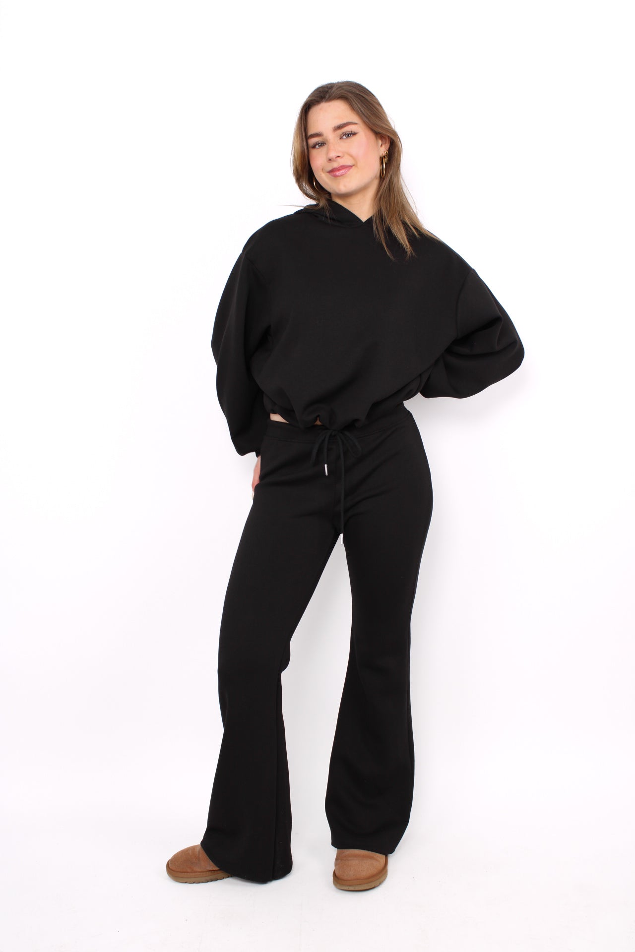 ALL DAY COZY SET - BLACK