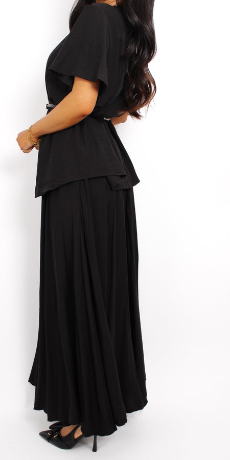 BUCKLE UP SET - BLACK