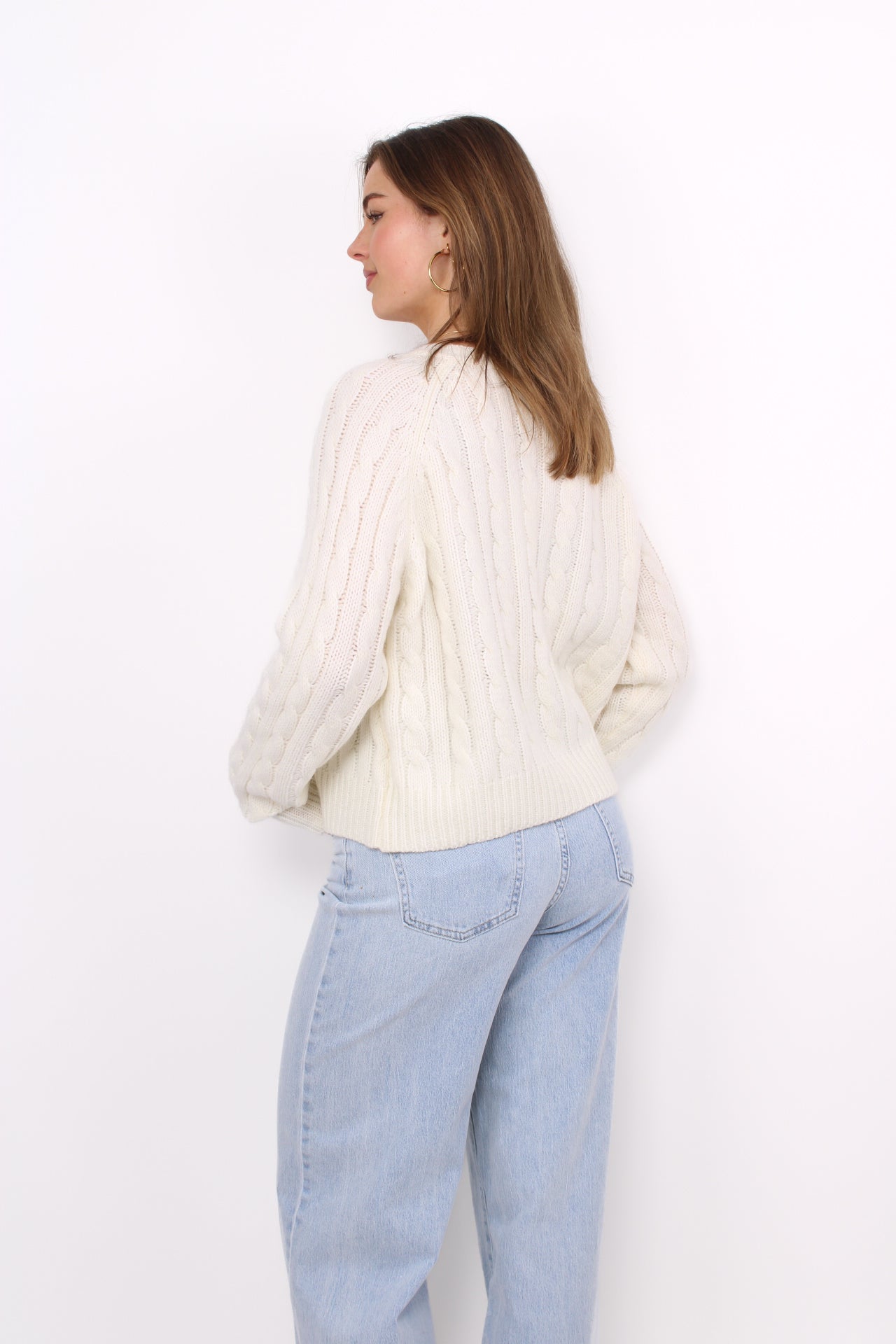 ZIP ME UP KNIT - OFF WHITE