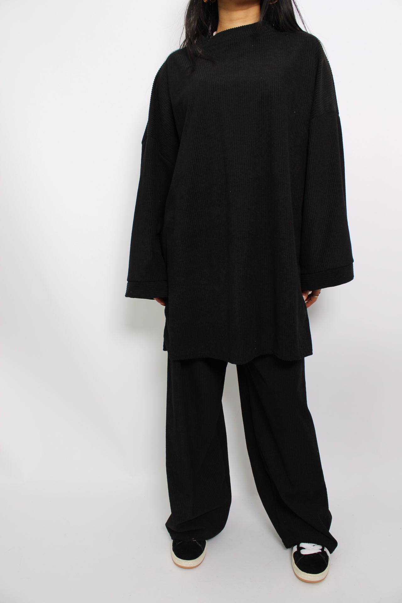 CORDUROY SET - BLACK