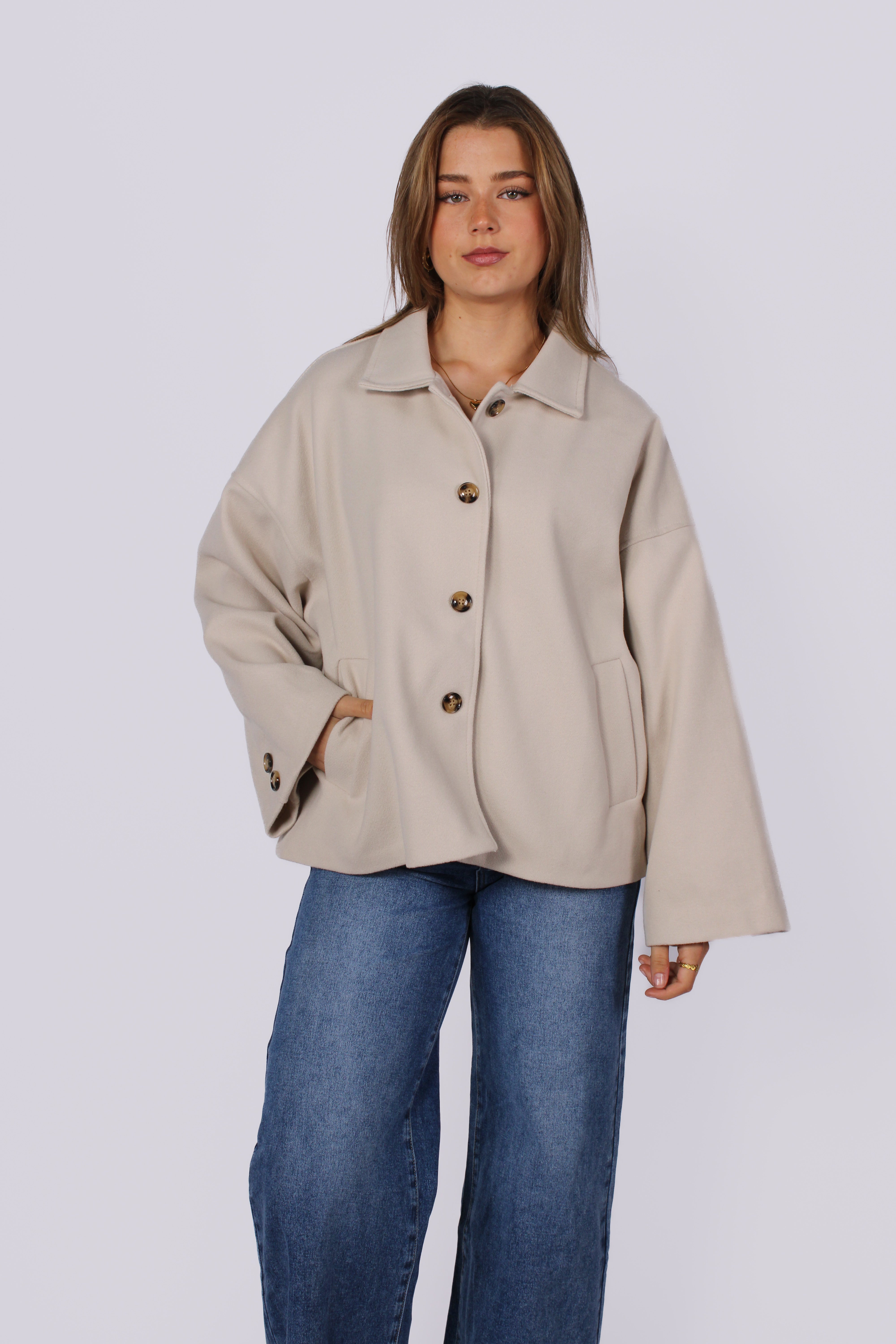 LIV JACKET - BEIGE