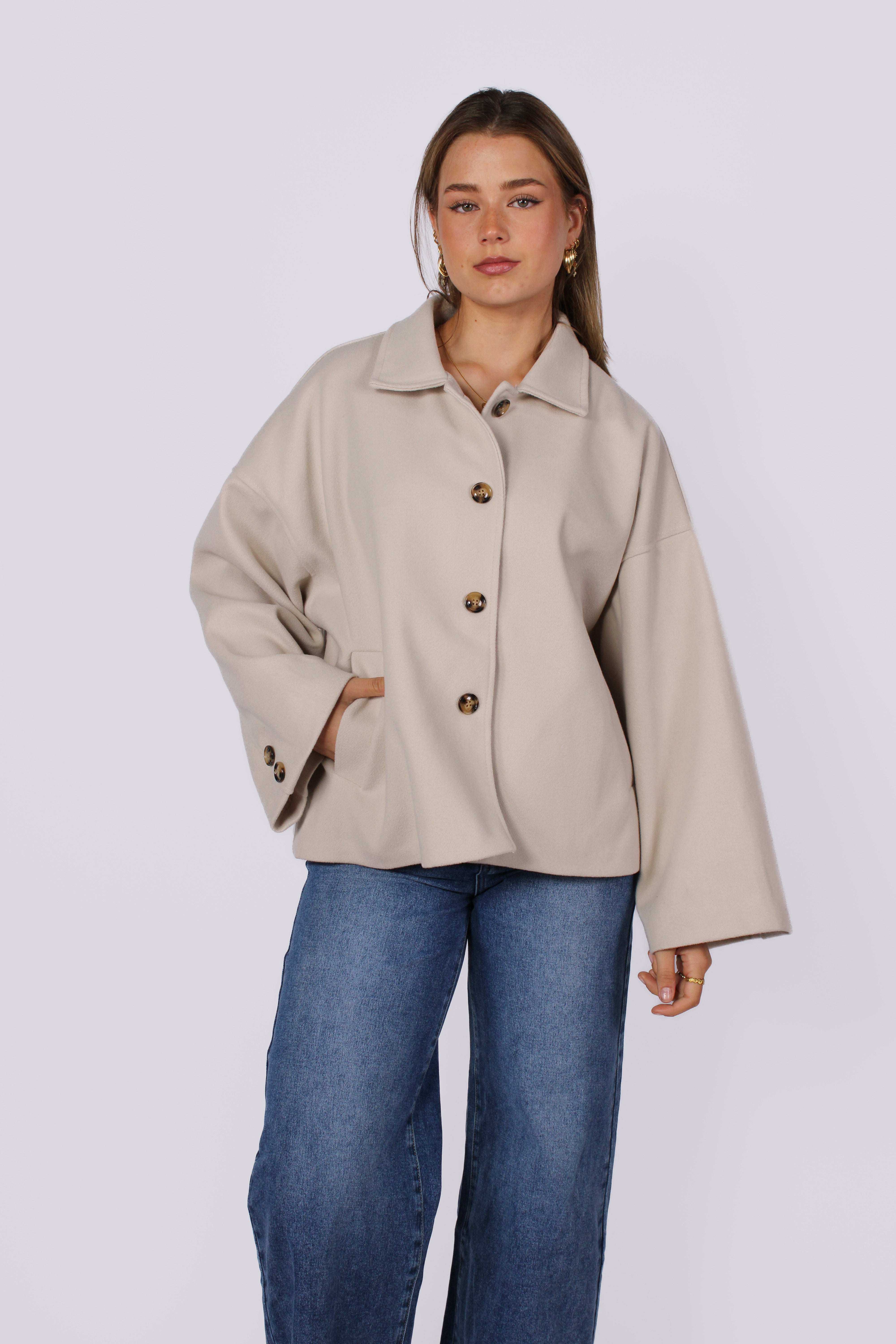 LIV JACKET - BEIGE