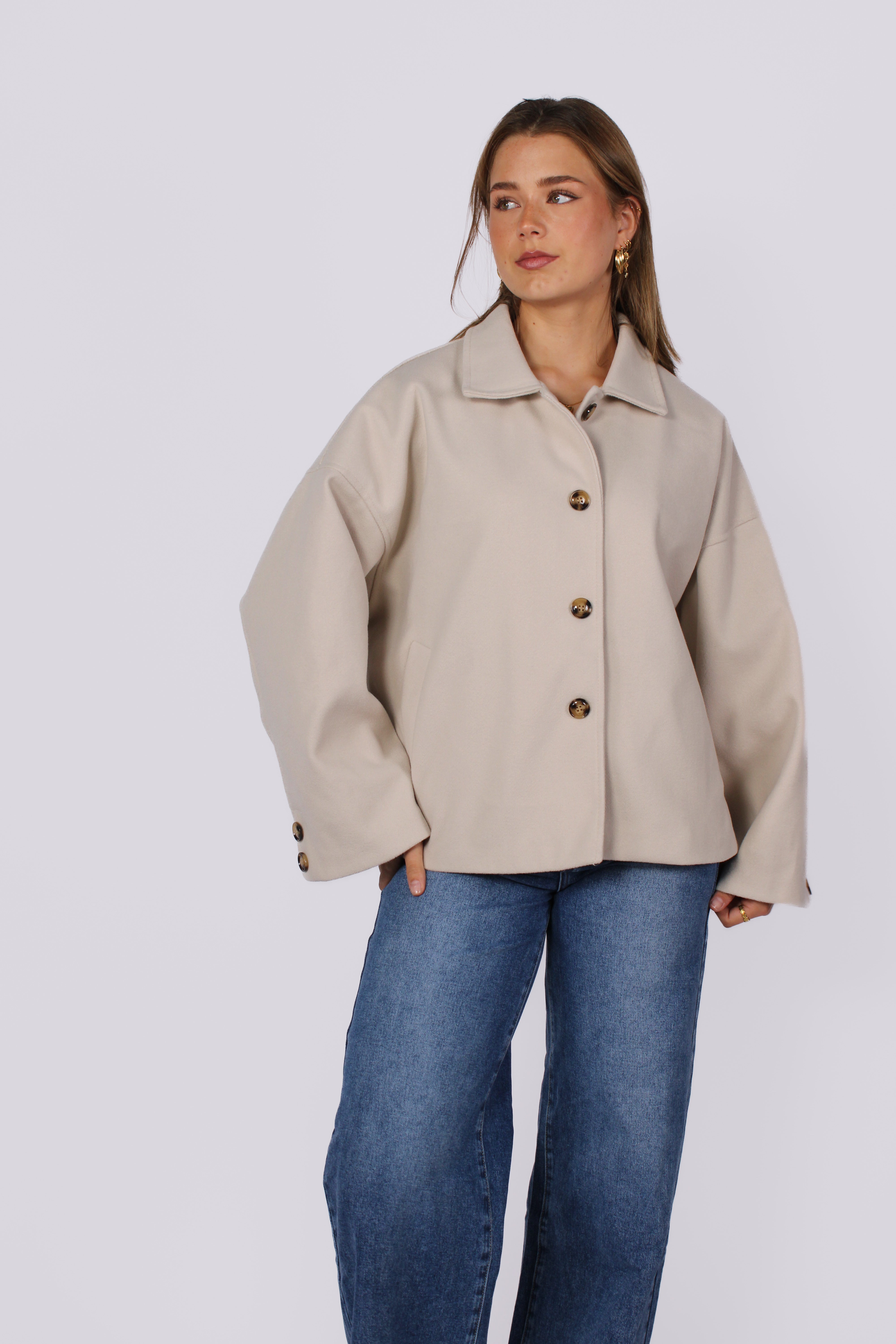 LIV JACKET - BEIGE