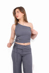 MEGAN TOP - GREY