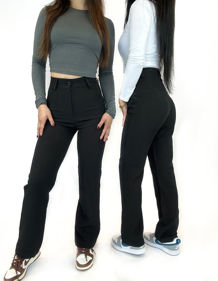 ''PETITE'' PANTS ISABELLA - BLACK