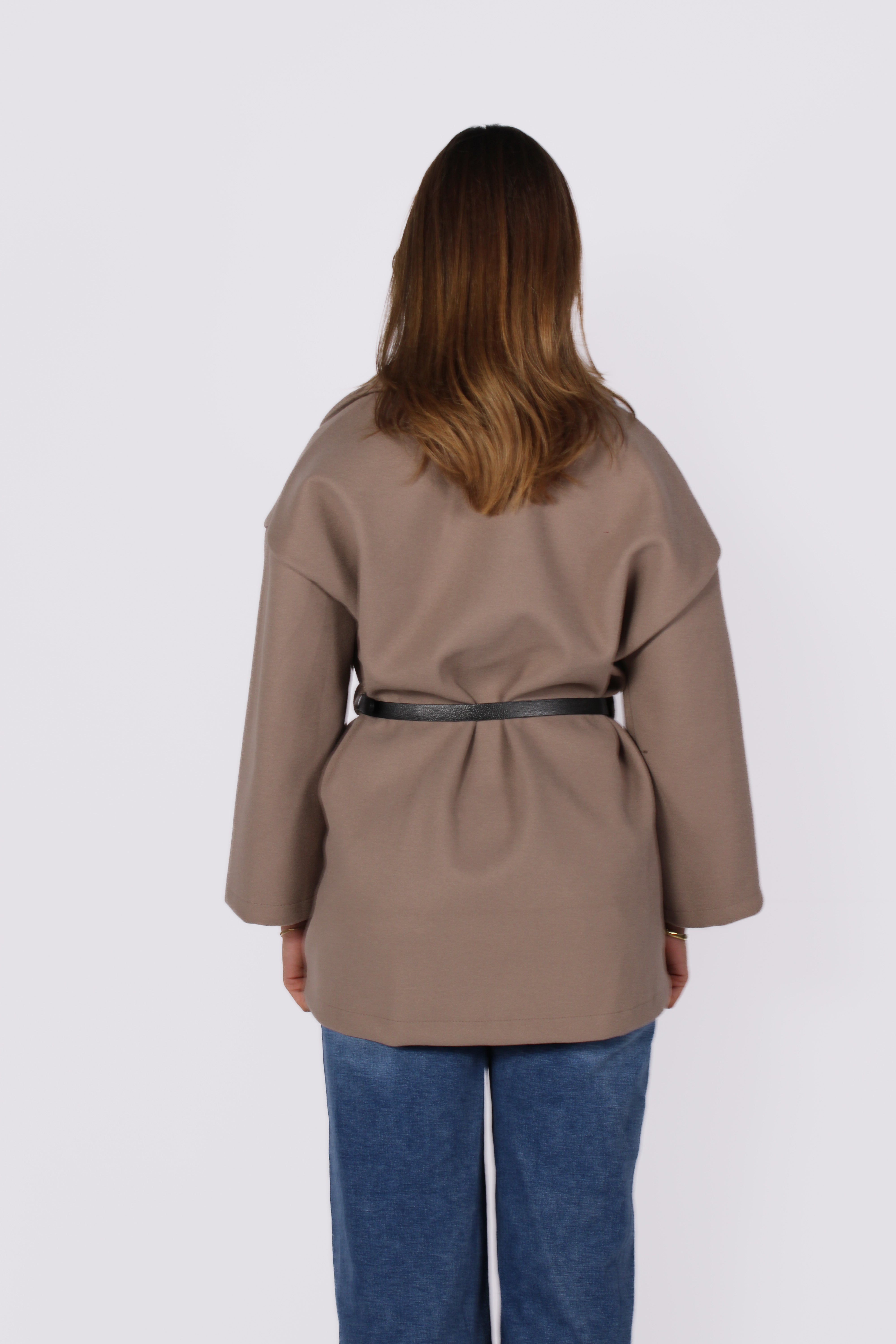 NINA JACKET - TAUPE