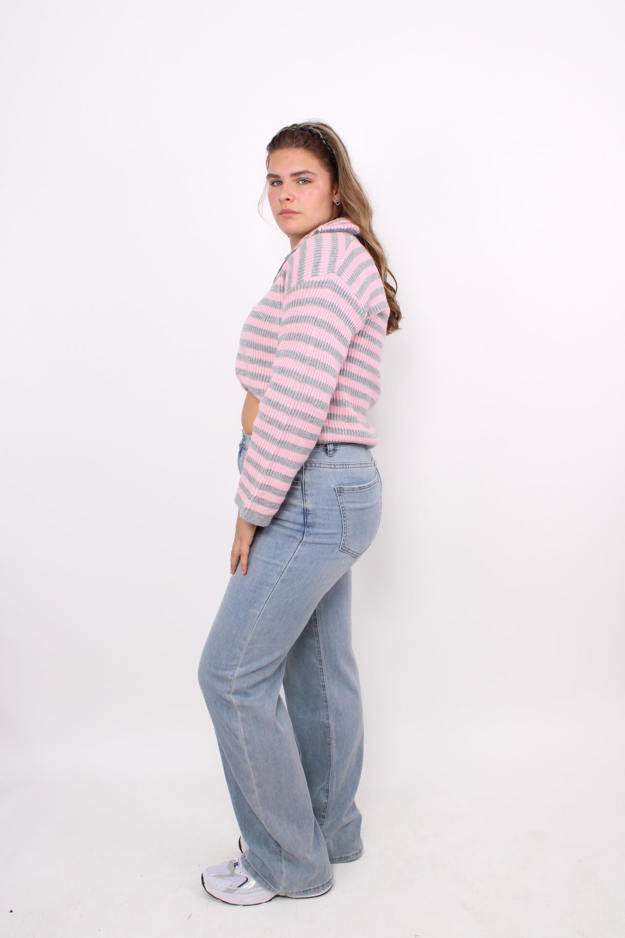 ''PLUSSIZE TALL'' STRAIGHT LEG JEANS 8013 - DENIM