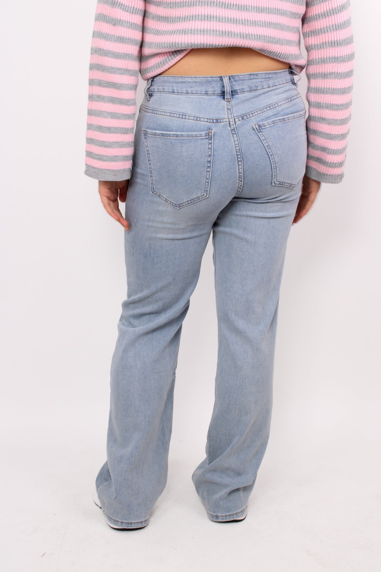''PLUSSIZE TALL'' STRAIGHT LEG JEANS 8013 - DENIM