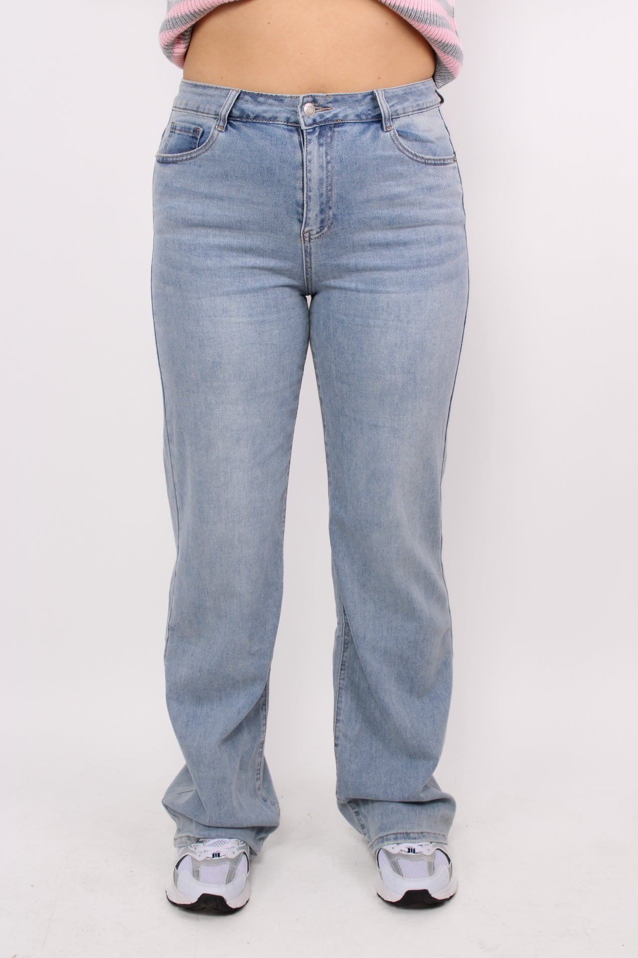 ''PLUSSIZE TALL'' STRAIGHT LEG JEANS 8013 - DENIM