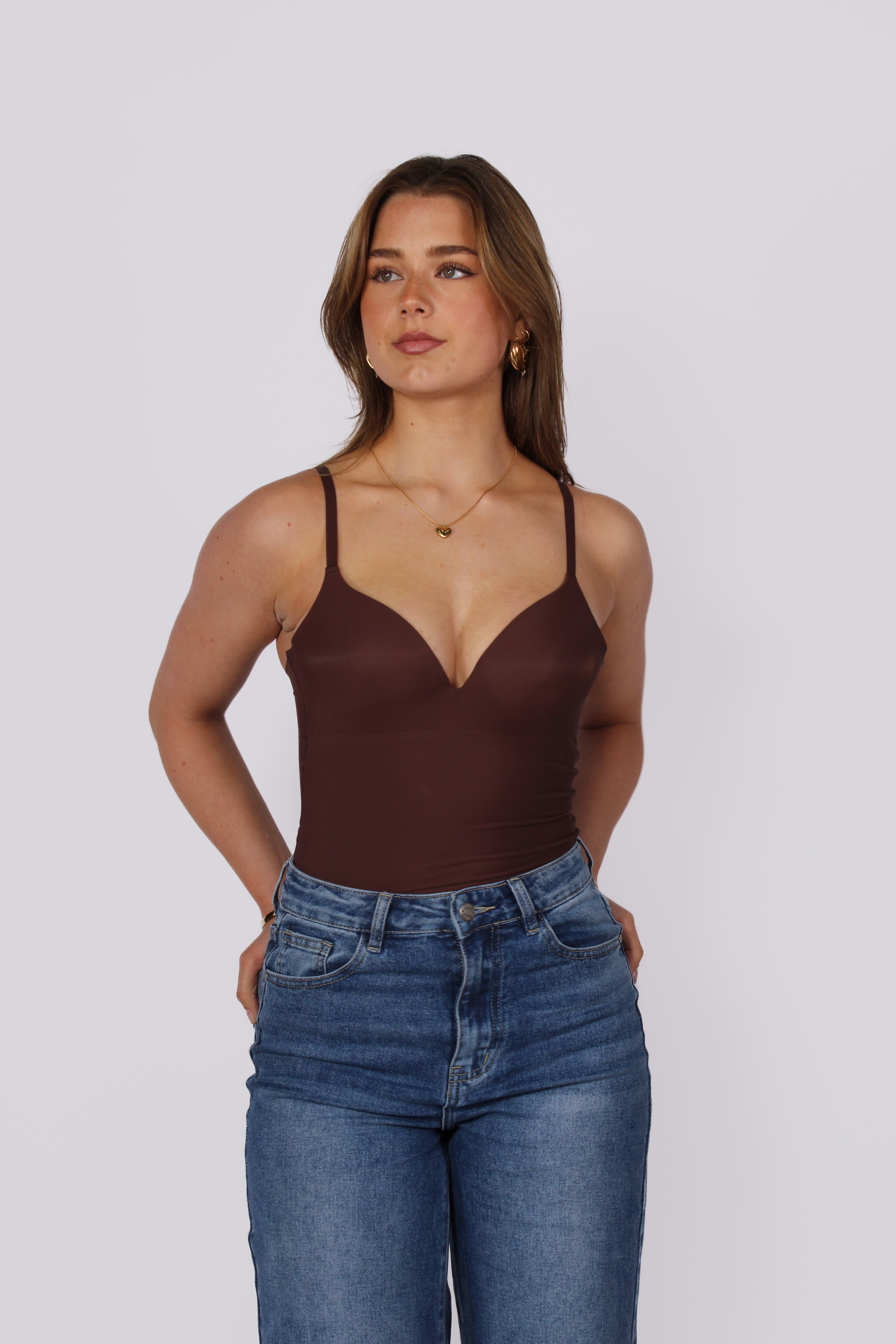 SHAPEWEAR BODY - BROWN