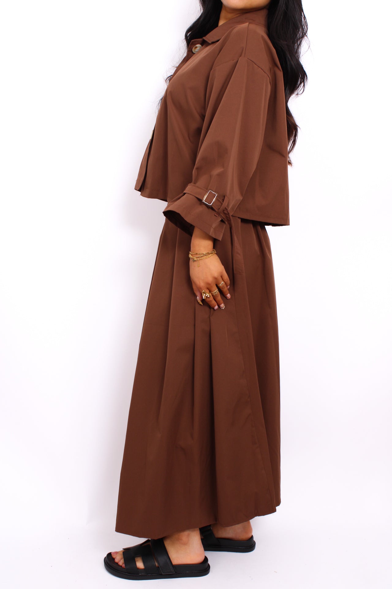 ''PETITE'' MAISA SET - BROWN