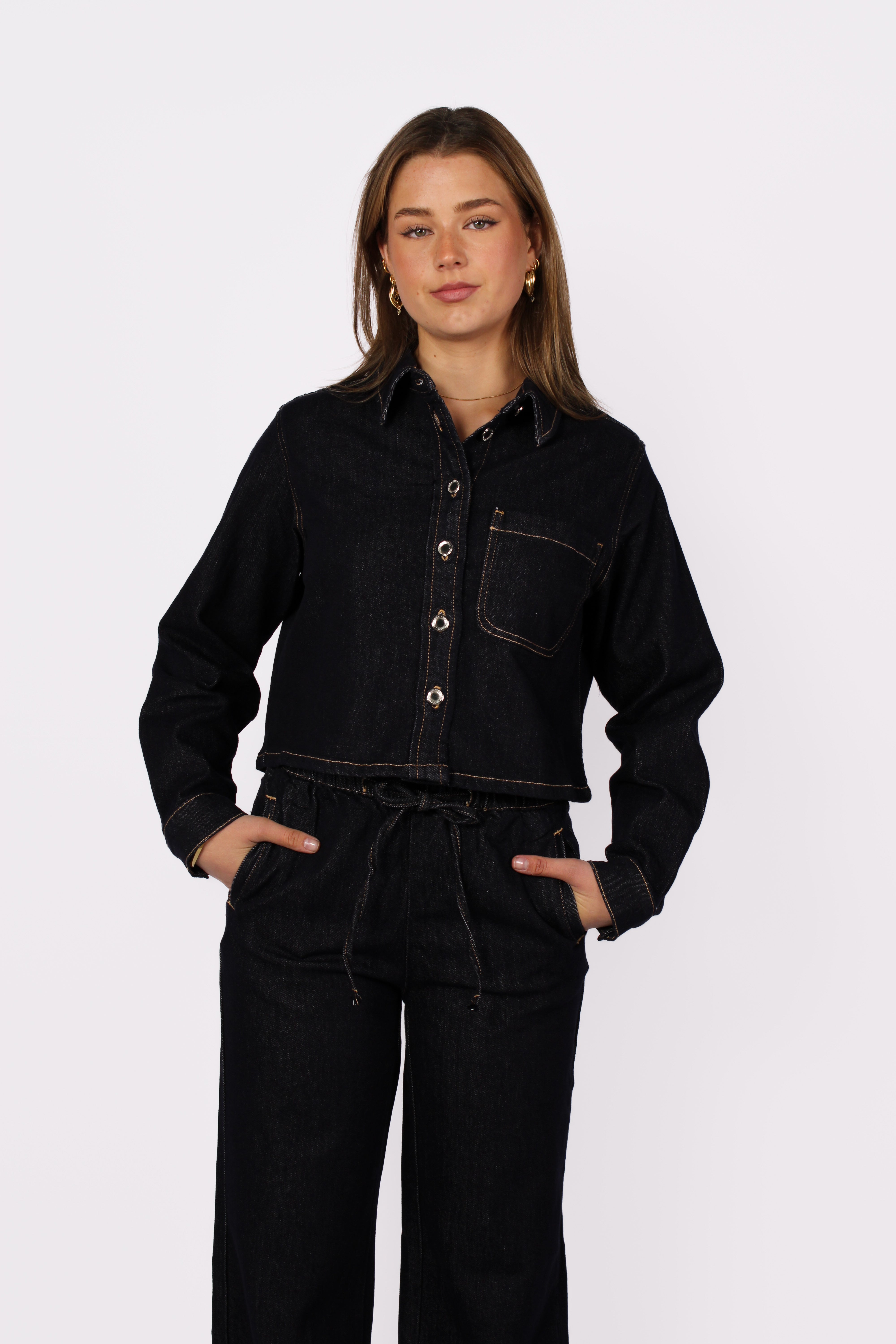 DENIM JACKET 805 - DARK DENIM
