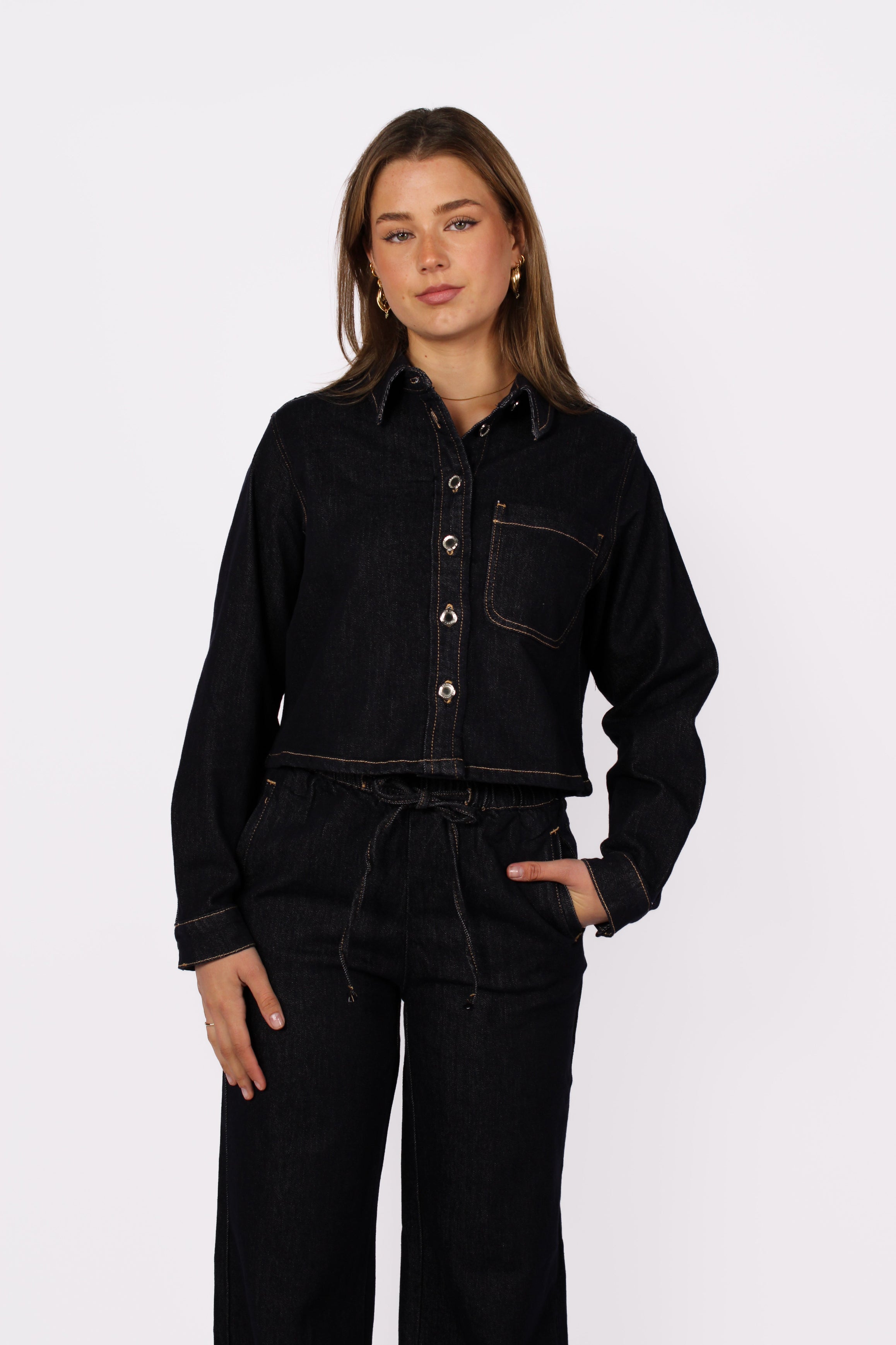 DENIM JACKET 805 - DARK DENIM