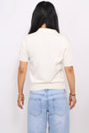 POLO TOP - ECRU