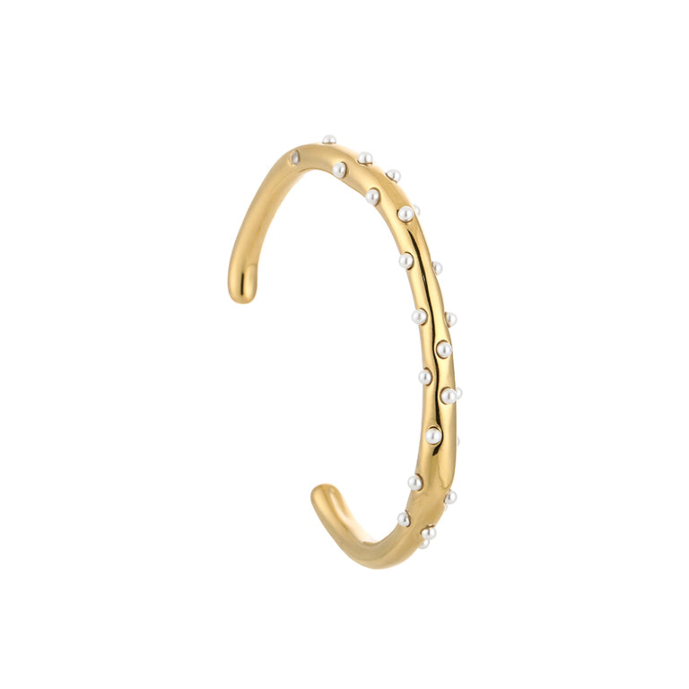 PEARL BANGLE - GOLD
