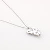 ''EXTRA LONG'' PEARL OF LOVE NECKLACE - SILVER