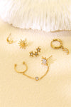 SIX CHARM SET - GOLD
