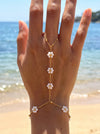 BEADED BLOOM - HANDCHAIN
