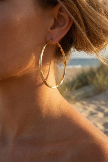 TIMELESS HOOP - EARRING
