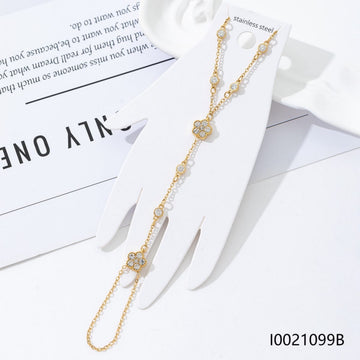 DIAMONDS FLOWER HANDCHAIN