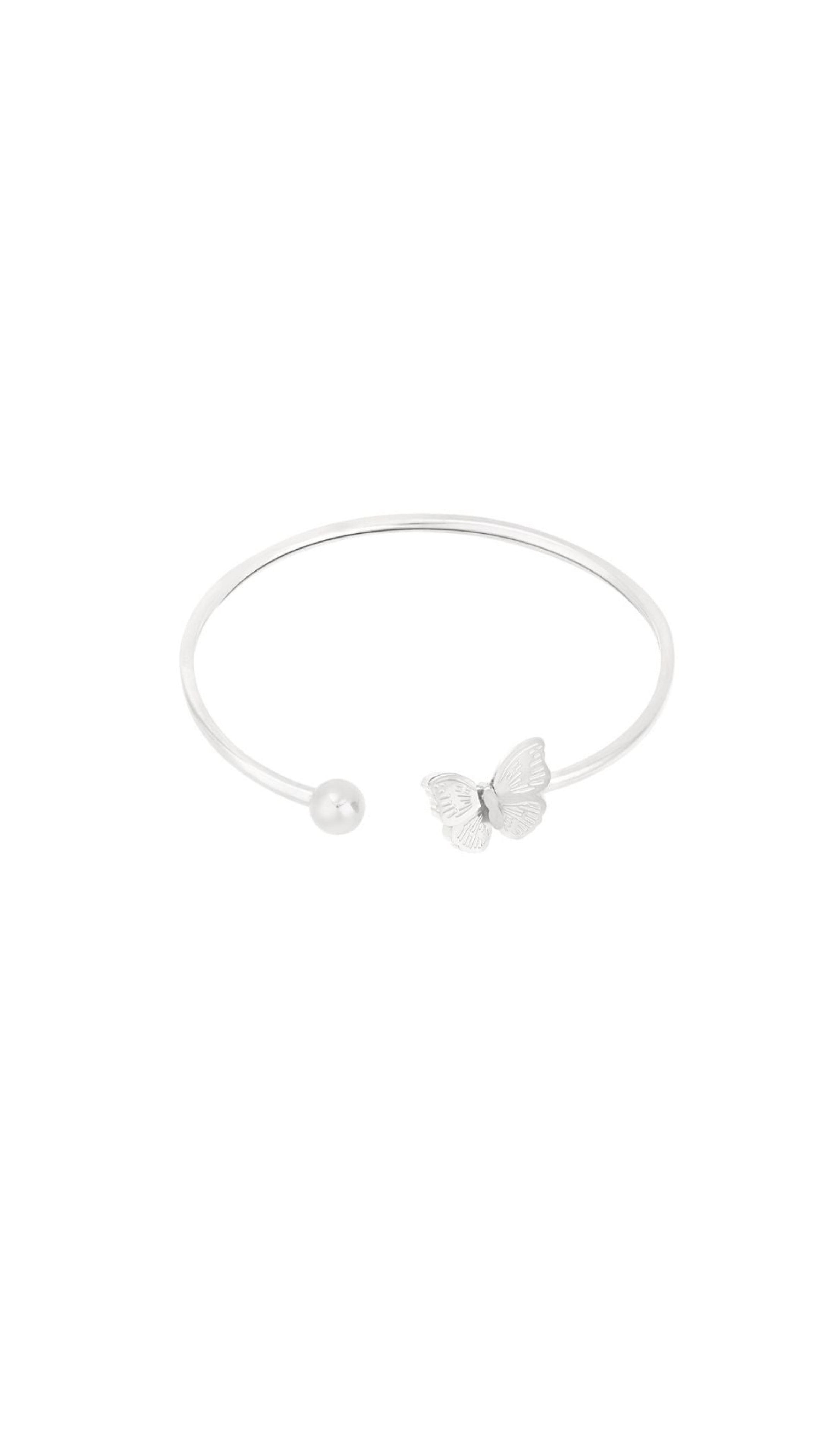 BUTTERFLY BRACELET - SILVER