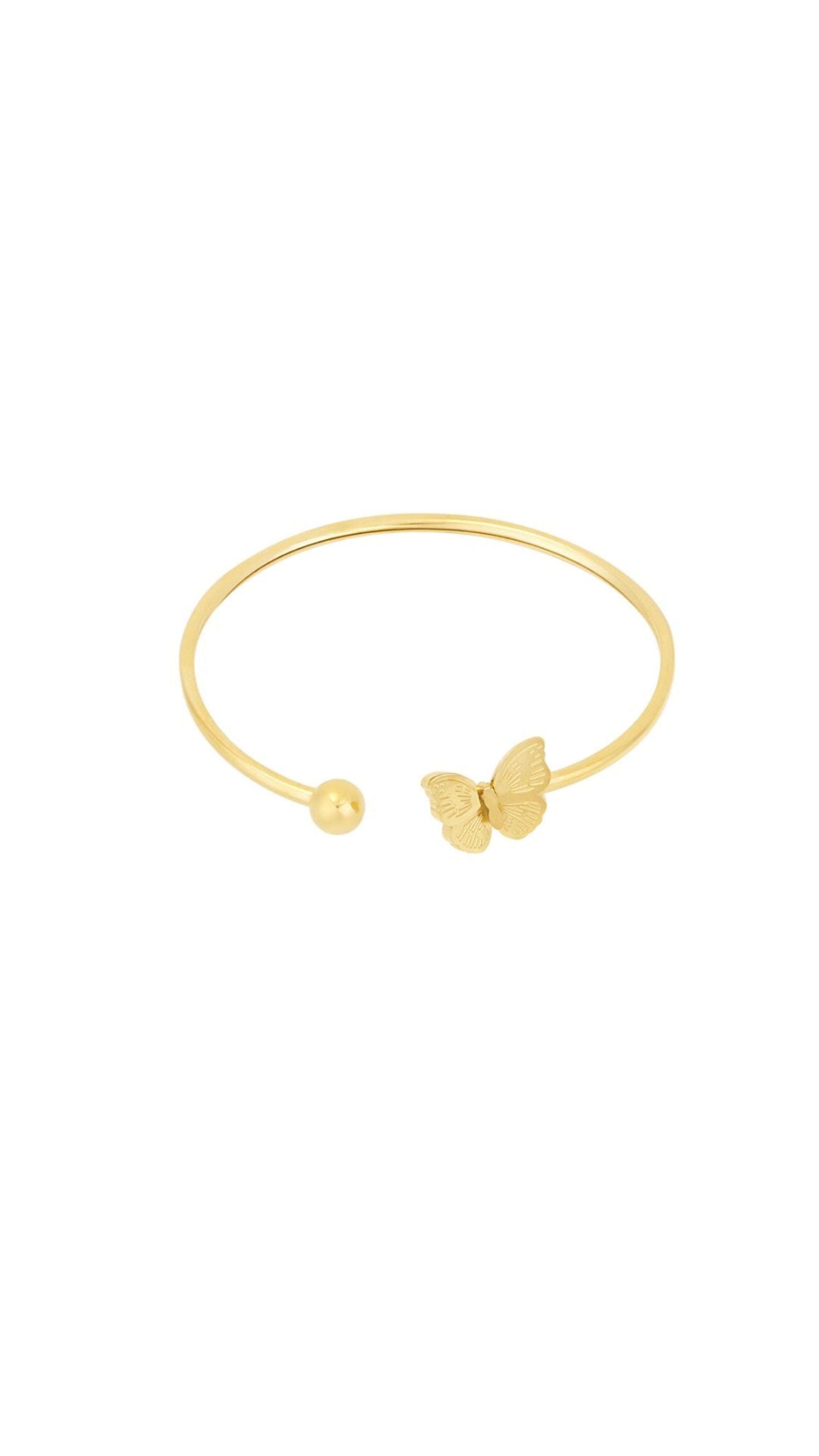 BUTTERFLY BRACELET - GOLD
