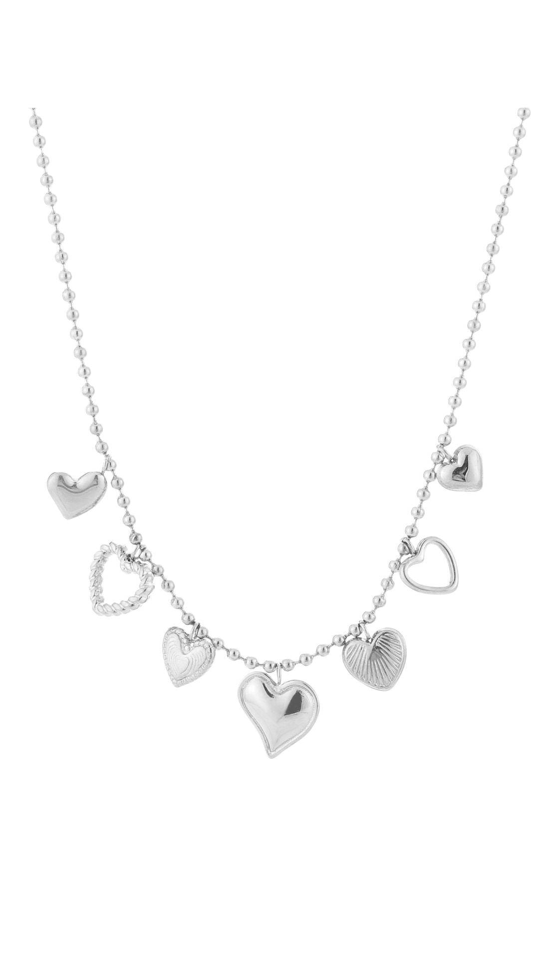 SEA OF LOVE NECKLACE - SILVER