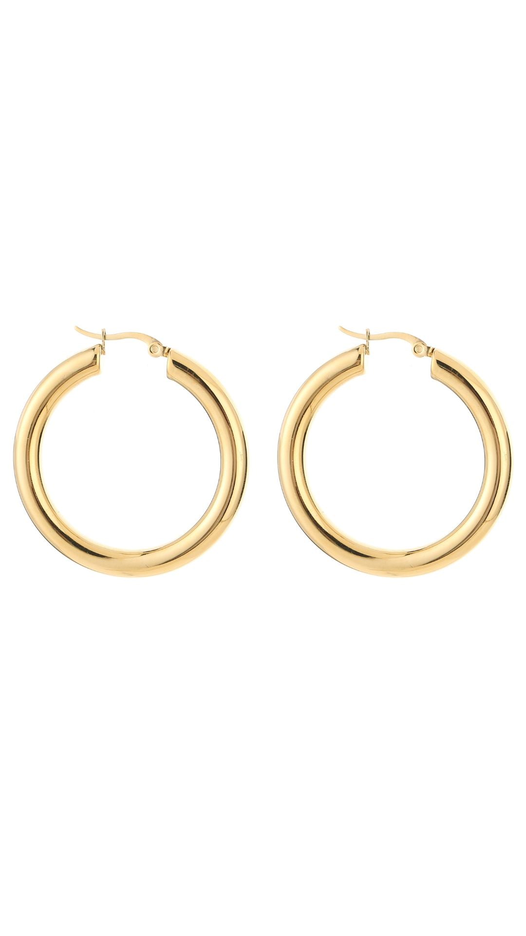 CLASSIC HOOP EARRING - GOLD