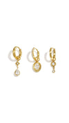 CRYSTYAL CRUSH TRIO - EARRING SET